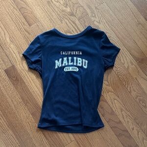Malibu Navy Blue T-Shirt